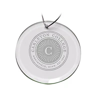 Carleton Knights 3'' Glass Round Ornament