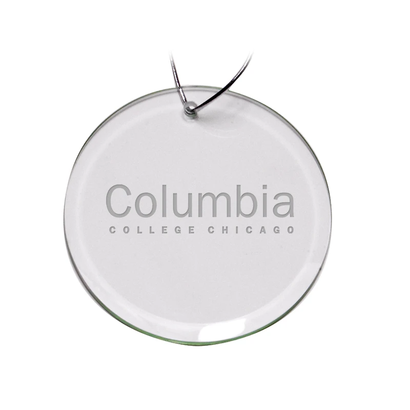 Columbia Renegades 3'' Glass Round Ornament