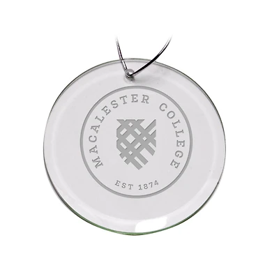 Macalester Scots 3'' Glass Round Ornament
