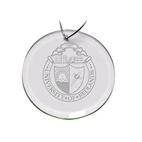 University of Redlands Bulldogs 3'' Glass Round Ornament