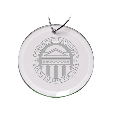 Longwood Lancers 3'' Glass Round Ornament