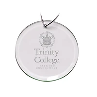 Trinity Bantams 3'' Glass Round Ornament