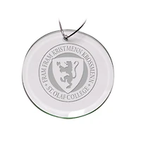 St. Olaf Oles 3'' Glass Round Ornament