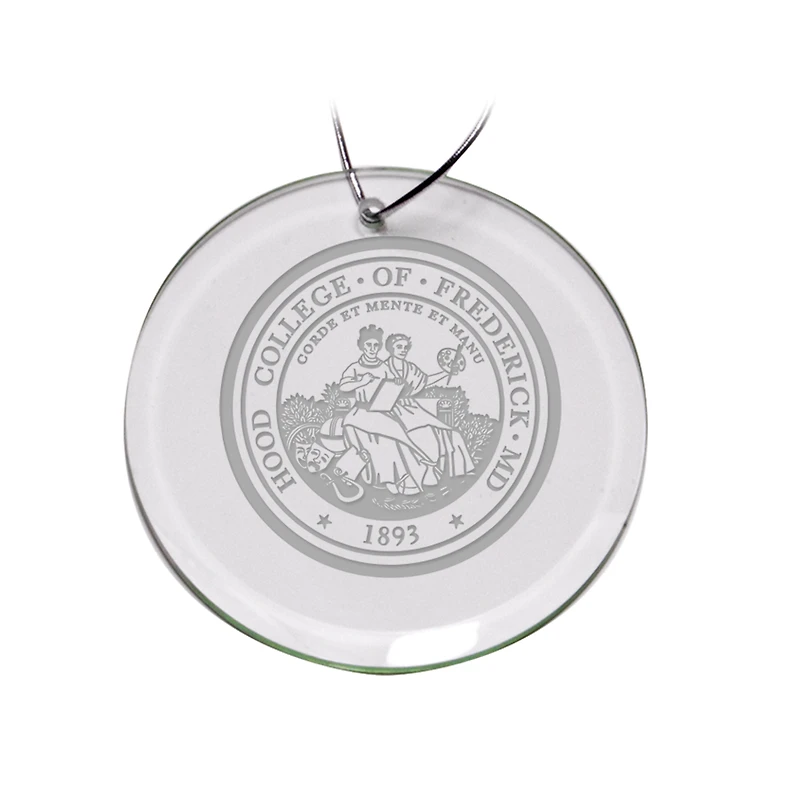 Hood Blazers 3'' Glass Round Ornament