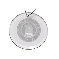 Gettysburg Bullets 3'' Glass Round Ornament