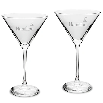 Hamilton Continentals Two-Piece Traditional 10oz. Martini Glass Set