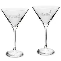 Hamilton Continentals Two-Piece Traditional 10oz. Martini Glass Set