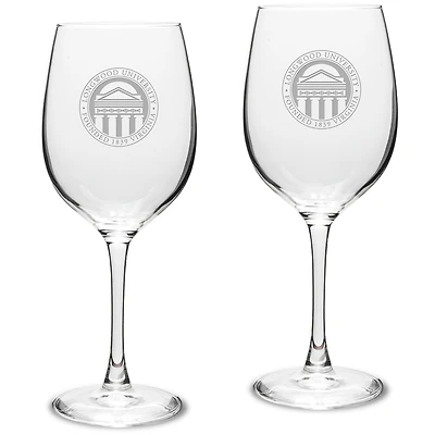 Longwood Lancers 16oz. 2-Piece Traditional White Wine Glass Set