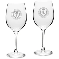 St. Olaf Oles 16oz. 2-Piece Traditional White Wine Glass Set