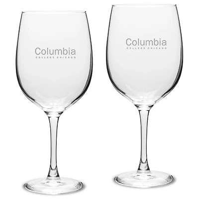 Columbia Renegades 19oz. 2-Piece Traditional Robusto Red Wine Table Glass Set
