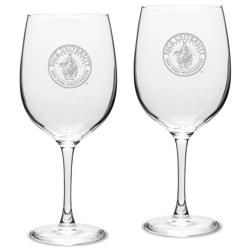 Pace University Setters 19oz. 2-Piece Traditional Robusto Red Wine Table Glass Set