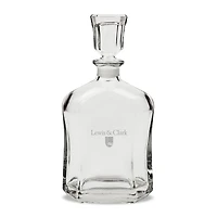 Lewis & Clark College Pioneers 23.75oz. Crystal Whisky Decanter