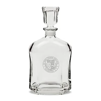 St John Fisher Cardinals 23.75oz. Crystal Whisky Decanter