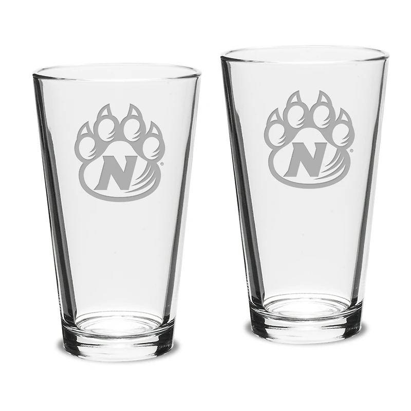 Northwest Missouri State Bearcats 16oz. 2-Piece Classic Pub Glass Set