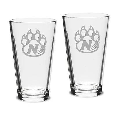 Northwest Missouri State Bearcats 16oz. 2-Piece Classic Pub Glass Set