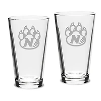 Northwest Missouri State Bearcats 16oz. 2-Piece Classic Pub Glass Set