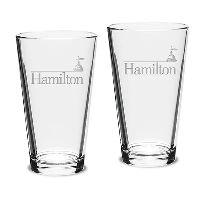 Hamilton Continentals 16oz. 2-Piece Classic Pub Glass Set