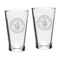 Pace University Setters 16oz. 2-Piece Classic Pub Glass Set