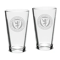 St. Olaf Oles 16oz. 2-Piece Classic Pub Glass Set