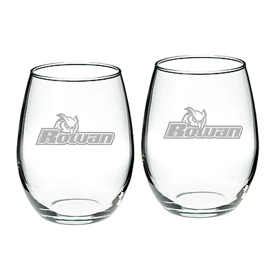 Rowan Profs 21oz. 2-Piece Stemless Wine Glass Set
