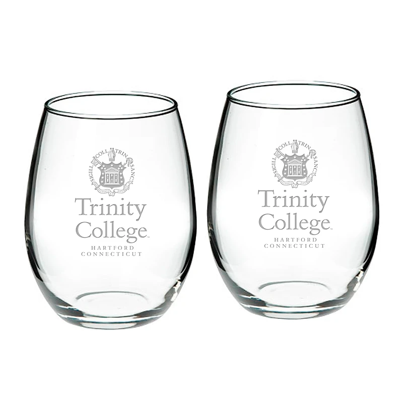Trinity Bantams 21oz. 2-Piece Stemless Wine Glass Set
