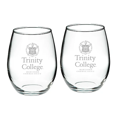 Trinity Bantams 21oz. 2-Piece Stemless Wine Glass Set