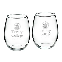 Trinity Bantams 21oz. 2-Piece Stemless Wine Glass Set