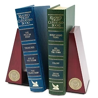 Gold Chicago Maroons Rosewood Bookends