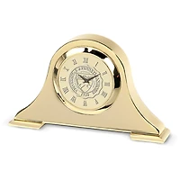 Pennsylvania Quakers Gold Napoleon Desk Clock