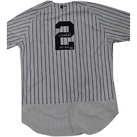Derek Jeter New York Yankees Autographed Jersey with ''HOF 2020'' Inscription