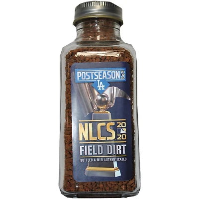 Atlanta Braves vs. Los Angeles Dodgers Game-Used Dirt Jar from Game 7 of 2020 NLCS - Dodgers Win the National League Pennant