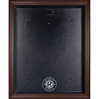 New England Revolution Brown Framed Team Crest Jersey Display Case