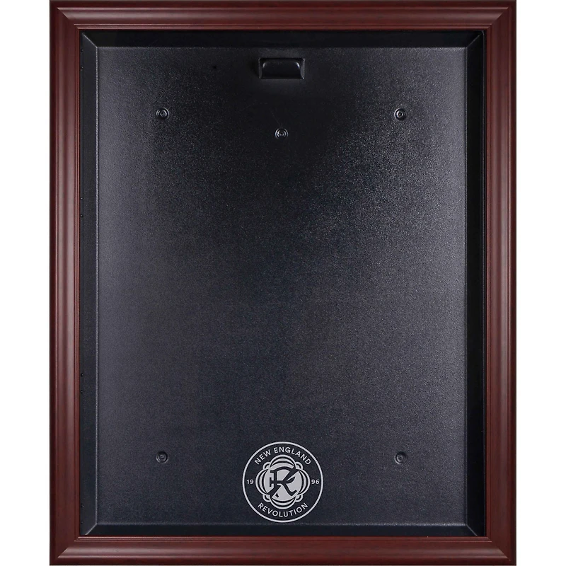 New England Revolution Mahogany Framed Team Crest Jersey Display Case