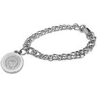 Women's Silver Pennsylvania Quakers Charm Bracelet