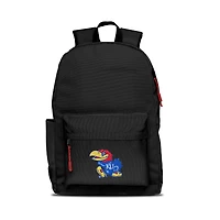 Black Kansas Jayhawks Campus Laptop Backpack