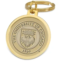 Gold UChicago Maroons Split-Wire Key Ring