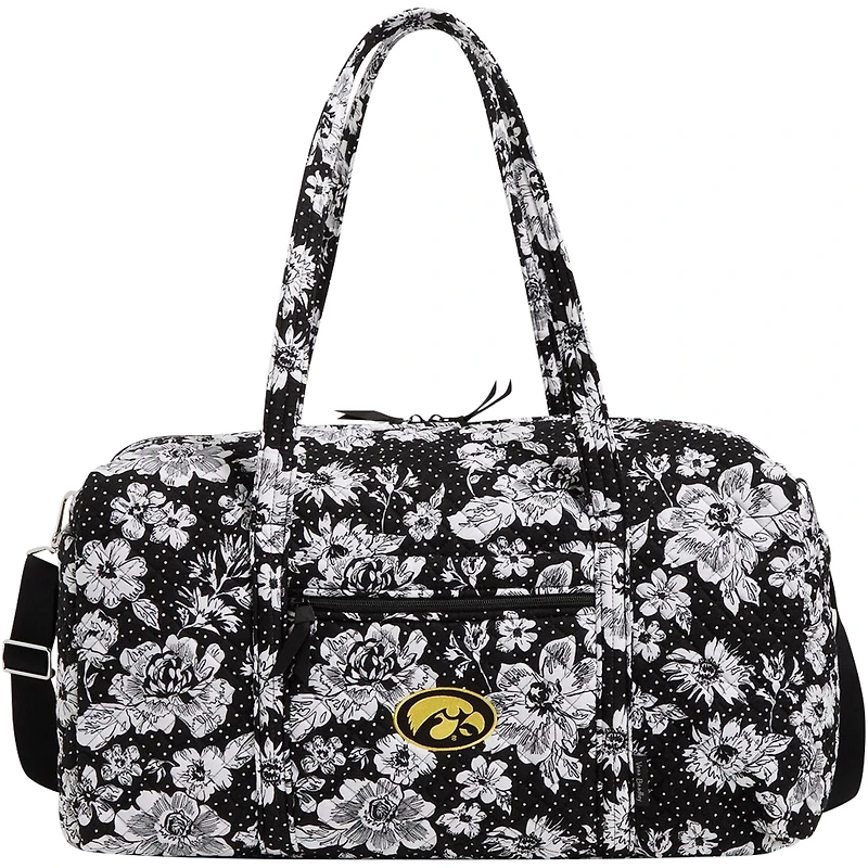 Vera Bradley Iowa Hawkeyes Rain Garden Large Travel Duffel Bag