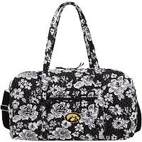 Vera Bradley Iowa Hawkeyes Rain Garden Large Travel Duffel Bag