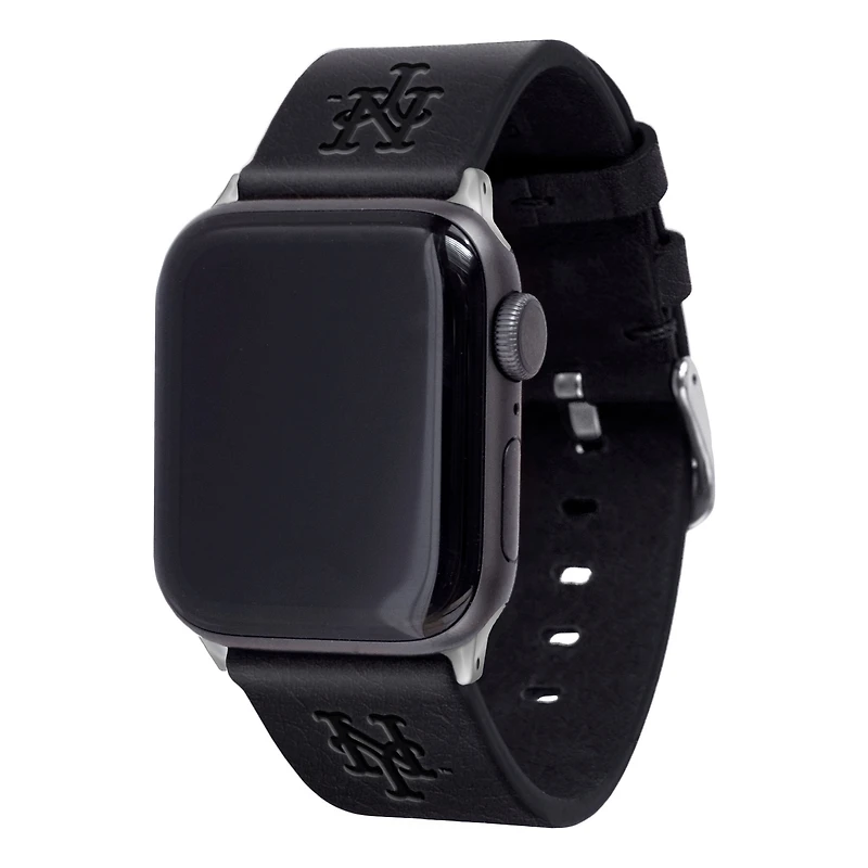 New York Mets Leather Apple Watch Band