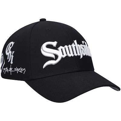 Men's '47 Black Chicago White Sox City Connect MVP Adjustable Hat