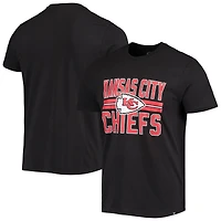 Men's '47 Black Kansas City Chiefs Team Super Rival T-Shirt