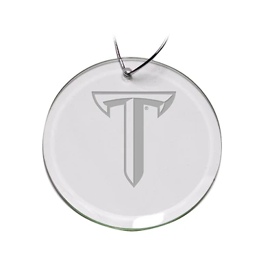 Troy University Trojans 3'' Round Glass Ornament