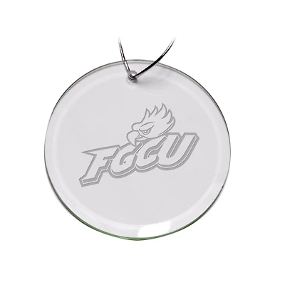 Florida Gulf Coast Eagles 3'' Round Glass Ornament