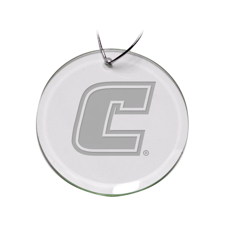 Tennessee Chattanooga Mocs 3'' Round Glass Ornament
