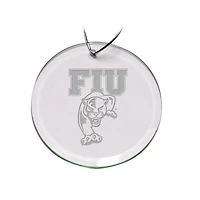 FIU Panthers 3'' Round Glass Ornament