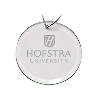 Hofstra University Pride 3'' Round Glass Ornament