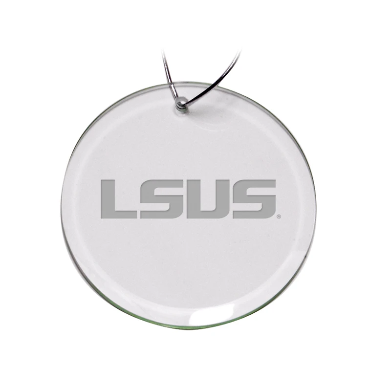 LSU Shreveport Pilots 3'' Round Glass Ornament
