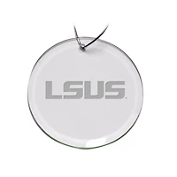 LSU Shreveport Pilots 3'' Round Glass Ornament