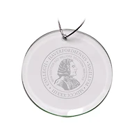 Haverford College 3'' Round Glass Ornament