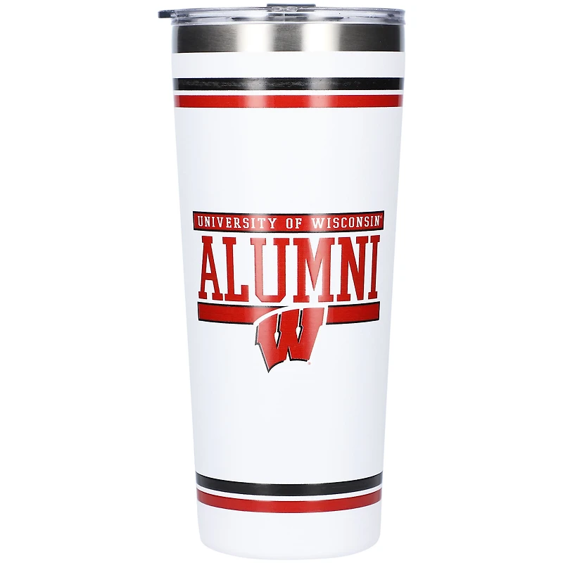 Wisconsin Badgers 24oz. Alumni Stainless Steel Tumbler